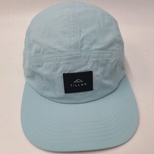 Tillak Hat Strapback 5 Panel Blue Nylon Outdoors Hiking Skate Skateboard Men